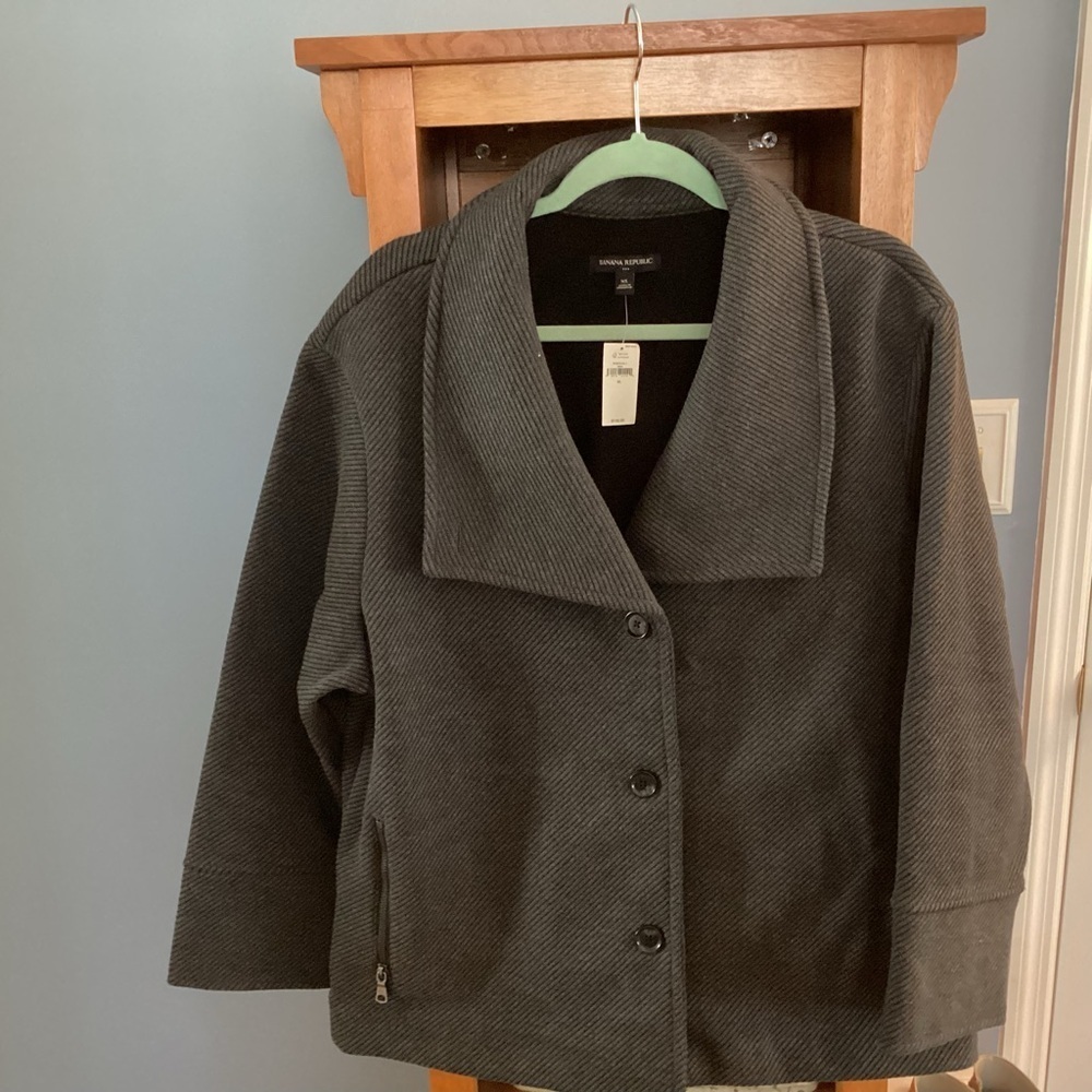 Banana Republic Women’s Dark Grey Jacket, NWT